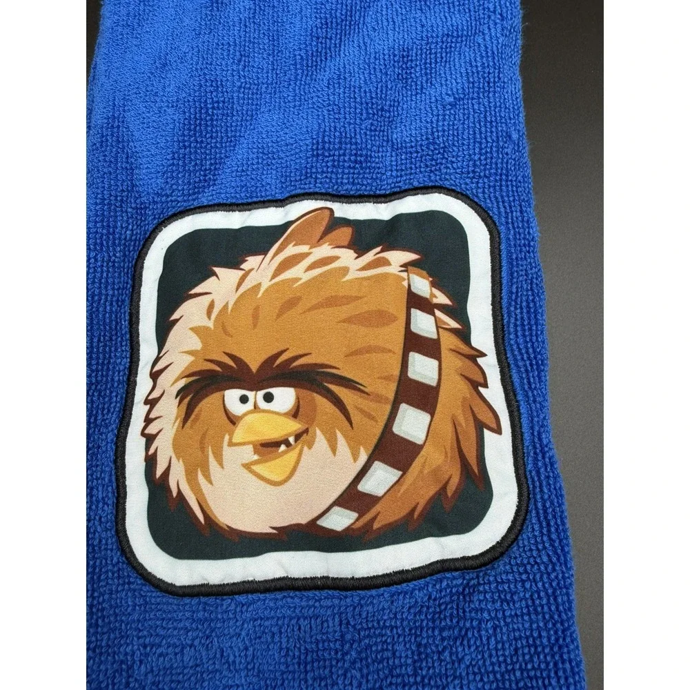 ANGRY BIRDS STAR WARS 2012 LOT OF 2 CHEWBACCA HAND TOWELS 16